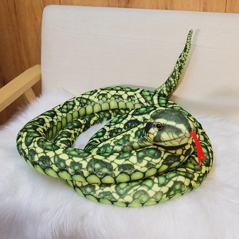 Peluche Serpent Vert Clair - Peluchy