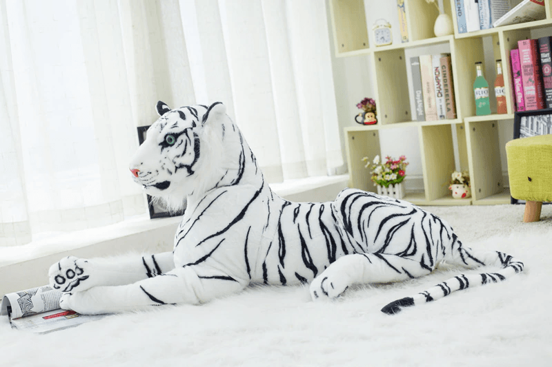 Tigre en peluche de côté - Peluchy