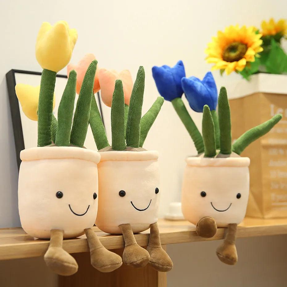 Jolies Tulipes Peluche - Peluchy
