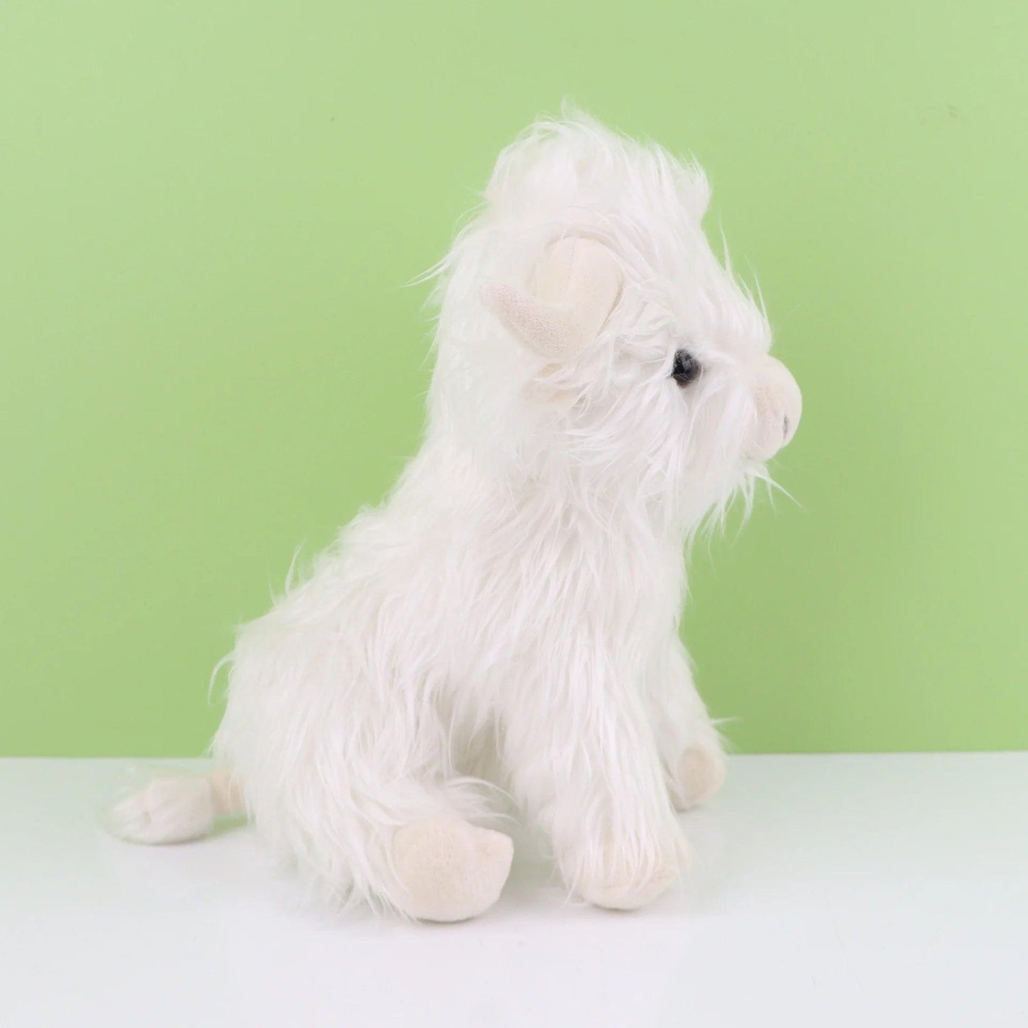 Vache Blanche Highland Peluche - Peluchy