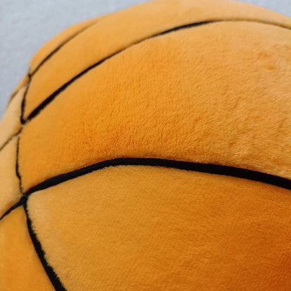 Balle Orange Basket Peluche - Peluchy