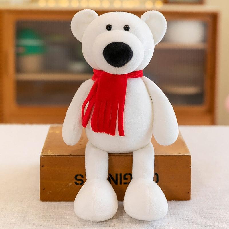 Doudou Ours Blanc - Peluchy
