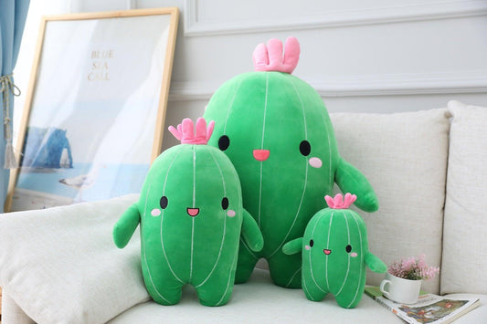 Des Cactus Kawaii en Peluche - Peluchy