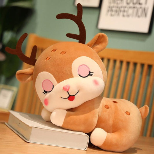 Peluche Cerf Brun Kawaii - Peluchy