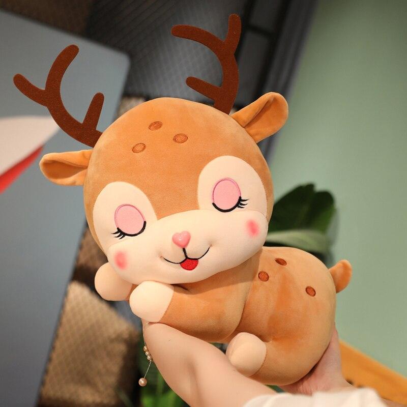 Cerf Brun en Peluche Kawaii - Peluchy