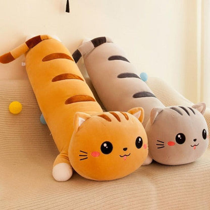 Peluches Kawaii Chat Géant - Peluchy