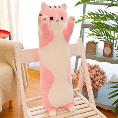 Chat Rose Peluche - Peluchy
