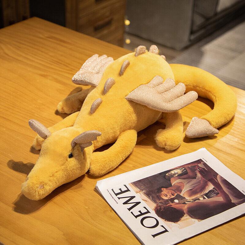 Peluche Dragon Jaune - Peluchy