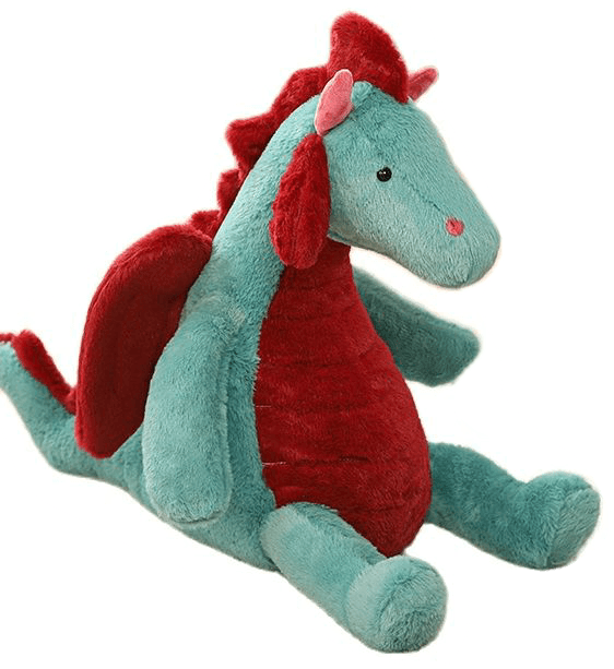 Peluche Dragon XXL Assis - Peluchy