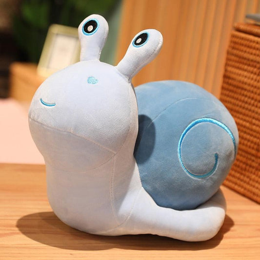 Peluche Escargot Bleu - Peluchy