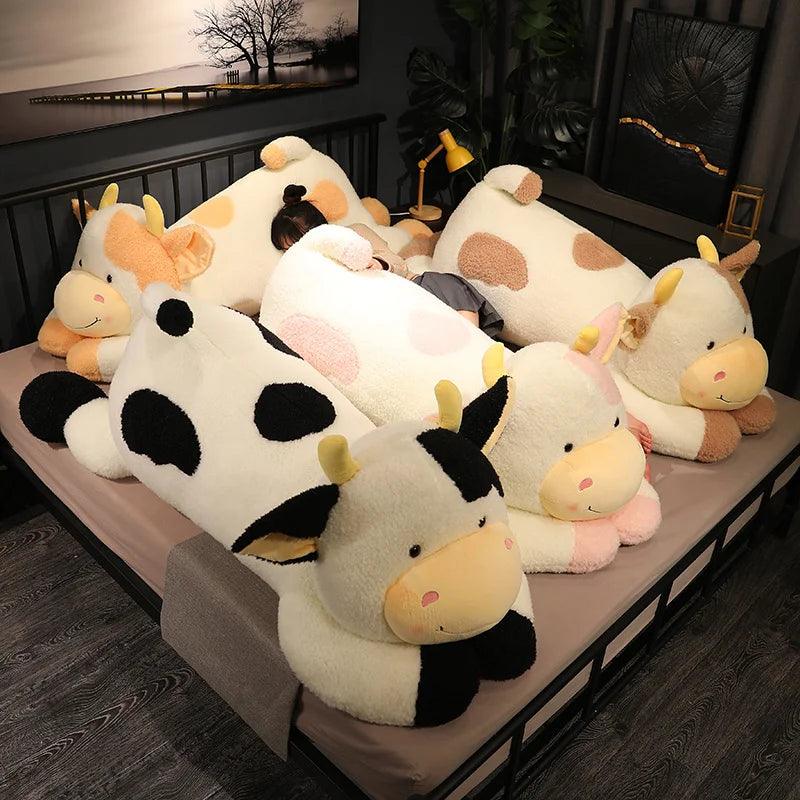 Peluche Géante Vache - Peluchy