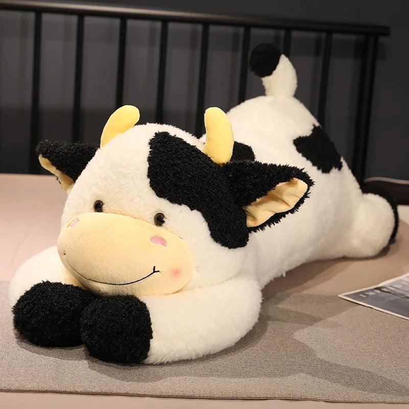 Peluche Géante Vache Noire - Peluchy