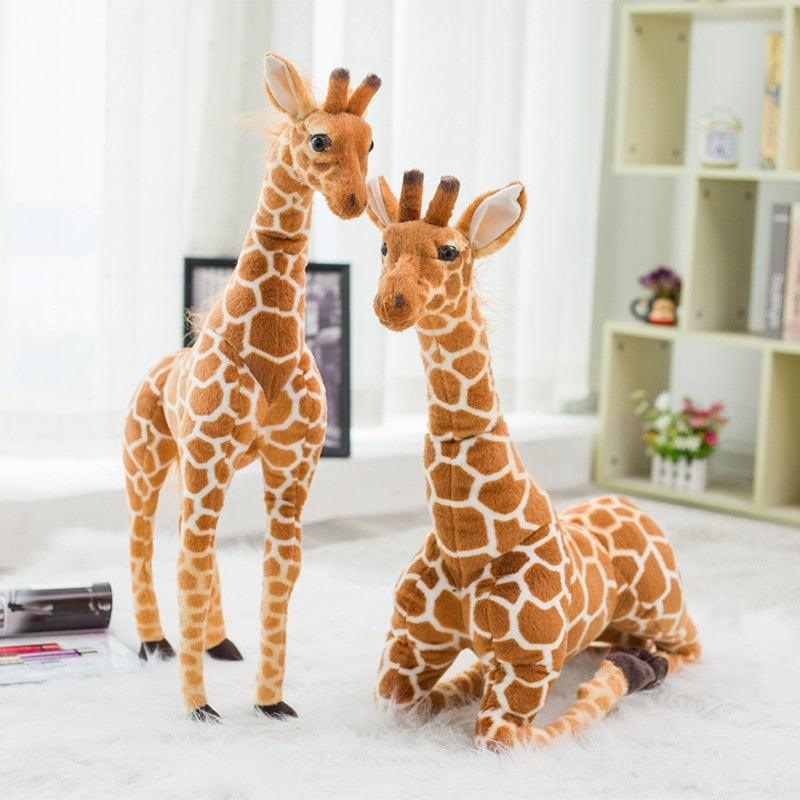 2 Peluches Girafes - Peluchy