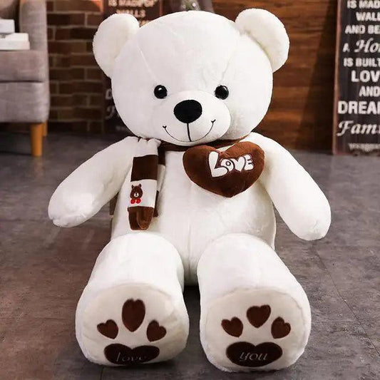 Peluche Gros Ours Blanc - Peluchy