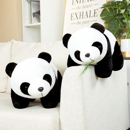 Peluche Panda avec et sans Bambou - Peluchy