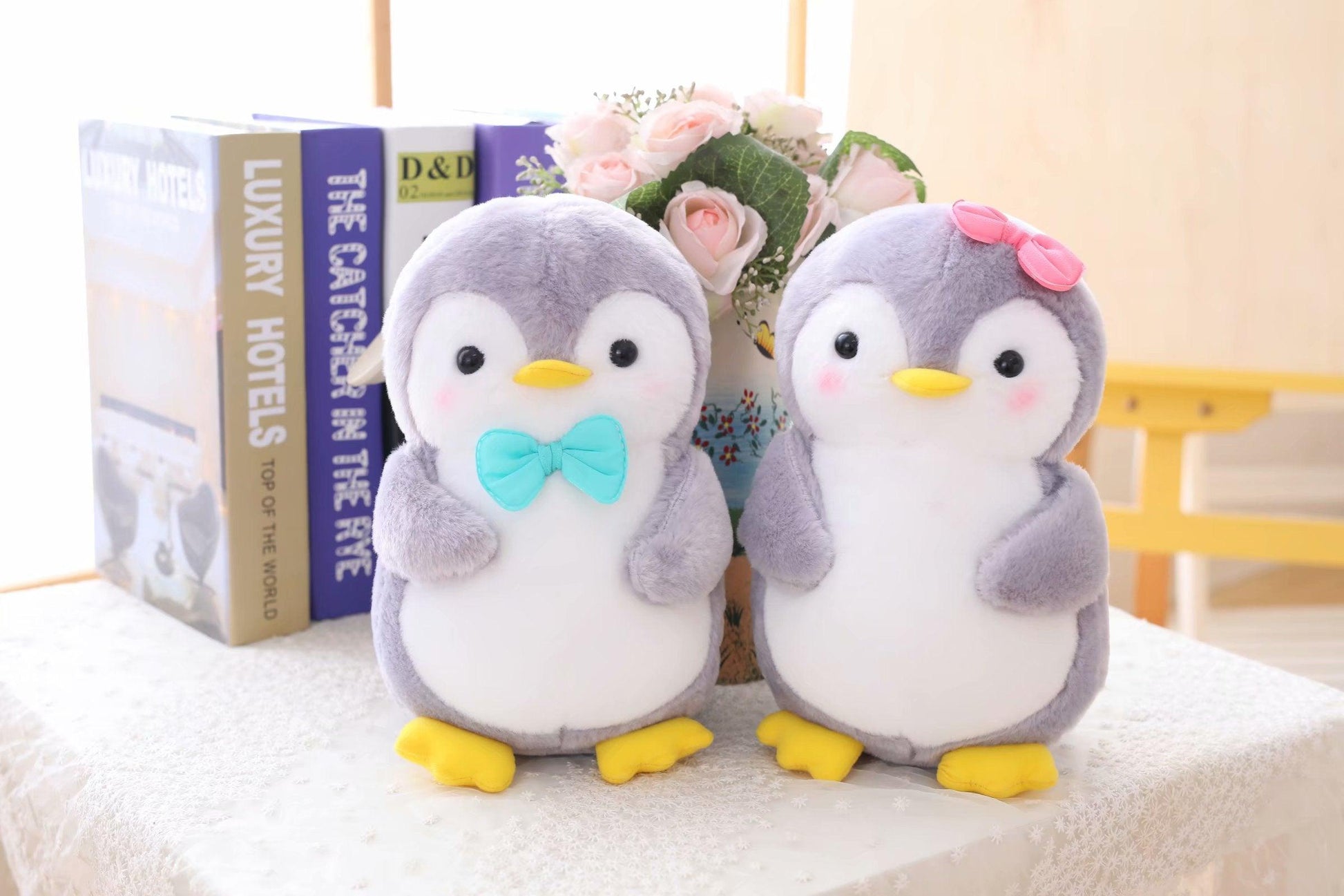 Peluche Pingouin Couple - Peluchy