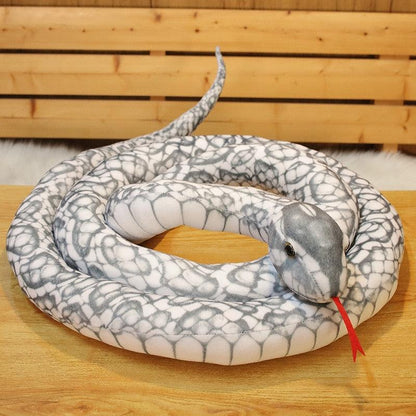 Peluche Serpent Blanc - Peluchy