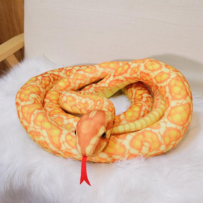 Peluche Serpent Orange - Peluchy